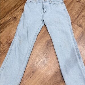 Wrangler Light Blue Slim Straight Men's Jeans